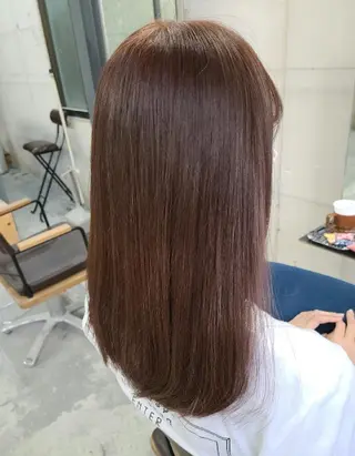 セミロング カラー terra✂️川嶋 大輔のヘアスタイル