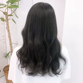 ロング カラー ⛄️冬の透明感 カラー⛄️大西のヘアスタイル