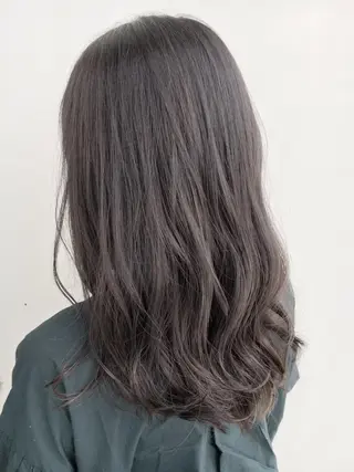 セミロング カラー パーマ ヘアアレンジ Zina福岡天神🪞 髪質改善🪞レイヤーのヘアスタイル