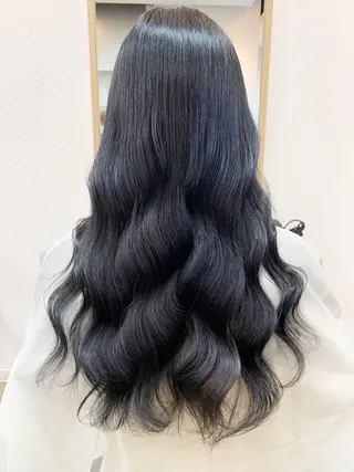 ロング カラー パーマ 名古屋駅/トップス タイリスト/大黒拓哉のヘアスタイル