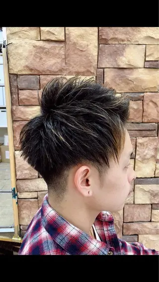 ショート メンズ ISUTA　中村 翔のヘアスタイル