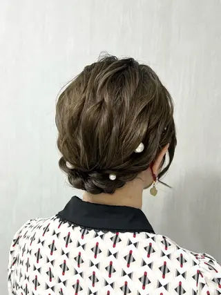 ミディアム ヘアセット専門店 Rのヘアスタイル