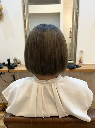 ミディアム カラー 🐰ハイトーンカラー 畠山 渡🐰のヘアスタイル
