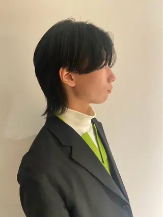 ショート メンズ 透明感カラー/メンズ カット/Runaのヘアスタイル