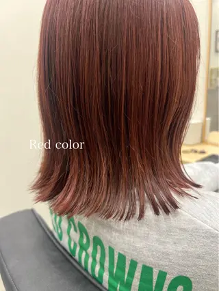 ミディアム 疋田 伽菜子のヘアスタイル