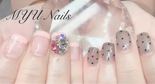 ネイル ニュアンスネイル🌈 MYU Nailsのネイルデザイン