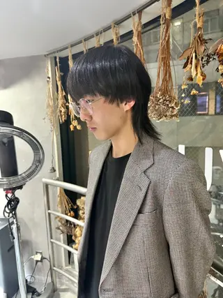 ショート ウルフ レイヤー パーマ🪐MANAのヘアスタイル