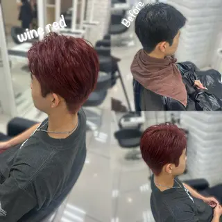 ショート 【縮毛矯正/レディー スカット】美涼🎀のヘアスタイル