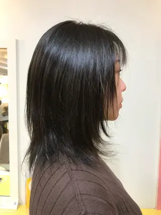 ミディアム 横田 尚登のヘアスタイル