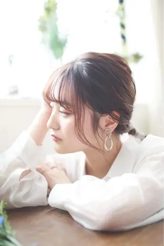 ミディアム 【髪質改善】 梅田　聡のヘアスタイル