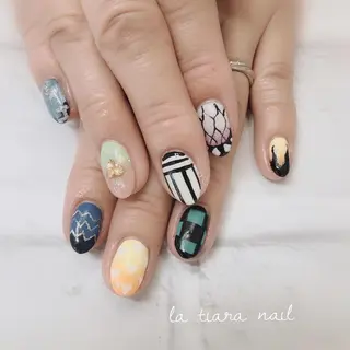 ネイル Blue bird  nailのネイルデザイン