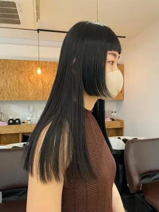 ロング カラー ヘアアレンジ マツエク・マツパ Miku /ボブのヘアスタイル