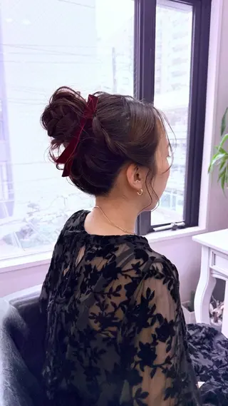 ヘアアレンジ バレイヤージュモデル 募集👒ヨンスクのヘアスタイル