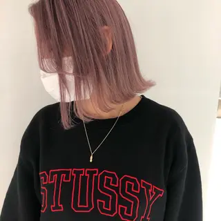 ミディアム カラー レイズ 立川のヘアスタイル