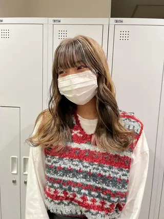 カラー 河原 楓樹のヘアスタイル