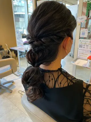 ヘアアレンジ 本田 卓也のヘアスタイル