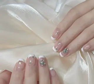 ネイル By moonネイル 🌷ワンホン/韓国風のネイルデザイン
