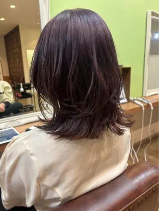 カラー 常藤 留佳のヘアスタイル