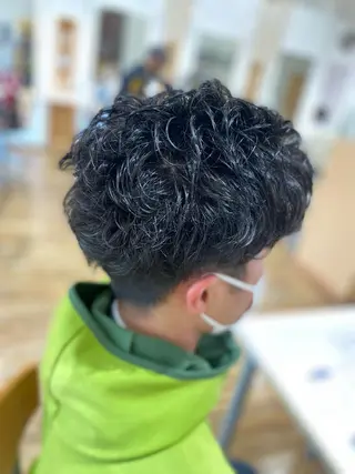 ショート パーマ 堀 大輔のヘアスタイル