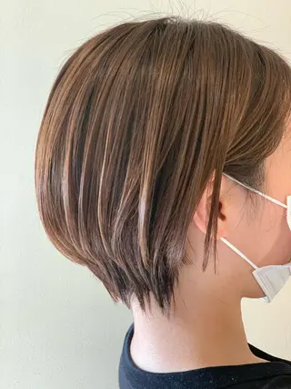 ショート 山中 亮司のヘアスタイル