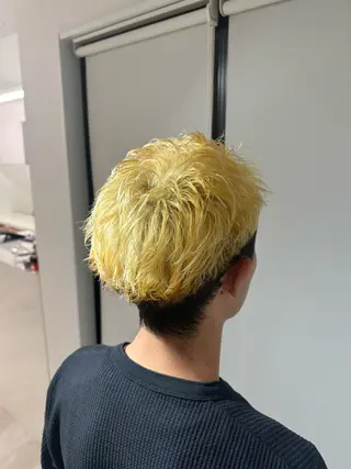 ショート カラー パーマ メンズ 【パーマの達人】 💎メンズ特化🔥徹のヘアスタイル