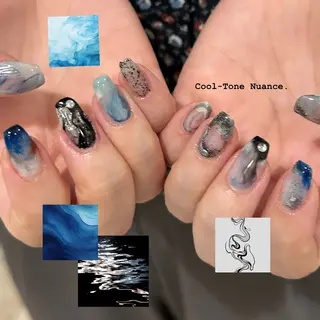 ネイル ASA nail / アート☀︎ニュアンスのネイルデザイン