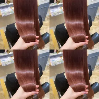 ロング カラー レイヤー×ブリーチ ×エクステ💫ひかるのヘアスタイル
