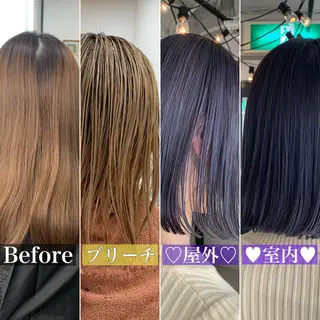 ショート カラー 🌸MAYU🌸 ハイトーン➕レイヤーのヘアスタイル