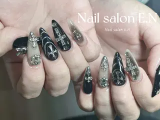 ネイル E.N🦋 長さ出し/持ち込みのネイルデザイン