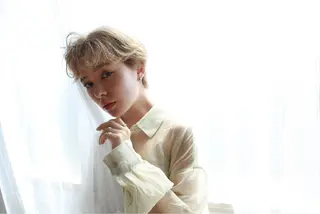 ショート カラー ブリーチカラー🌈 石垣翔太のヘアスタイル