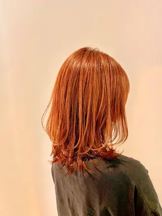 ミディアム カラー 根津 友輔のヘアスタイル