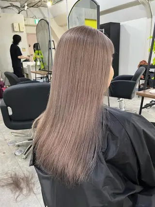 ロング カラー &mirai MISUZU【女性】のヘアスタイル