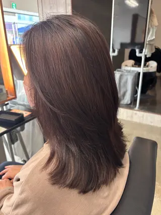 ロング die schere Lob所属・カットモデル 木内優作のヘアスタイル