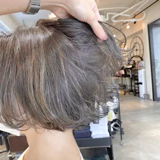 ショート カラー ヘアアレンジ 【ダメージレス施術】 【透明感】北村 拓也のヘアスタイル
