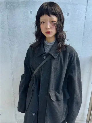 ミディアム パーマ misa___boo MISAのヘアスタイル