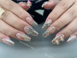 ネイル 神田 ココナッツのネイルデザイン