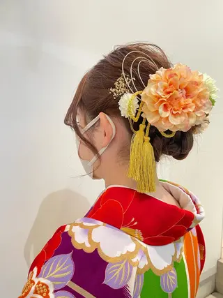 髪質改善カラー🤍 エクステ✨君島由実子のヘアスタイル