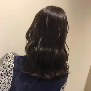 ミディアム 🎀𝑴𝑰𝑯𝑶 長岡/ケアカラー🎀のヘアスタイル