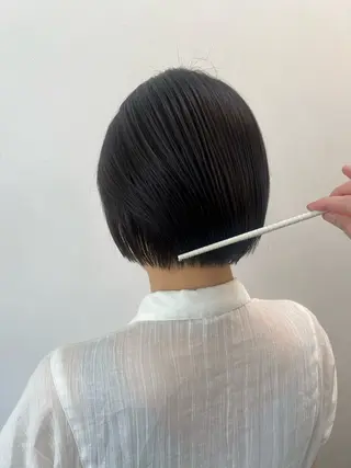 ショート 佐藤カコ🎀艶髪/ アレンジ/レイヤーのヘアスタイル