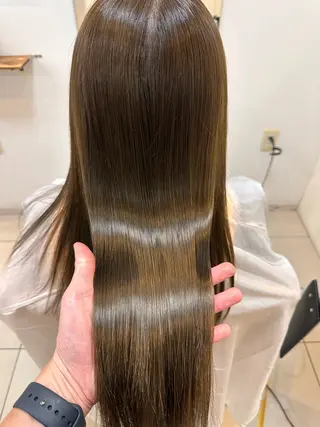 ロング 藤田 祥平のヘアスタイル