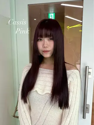 ロング カラー トレンドヘア /mina♡のヘアスタイル