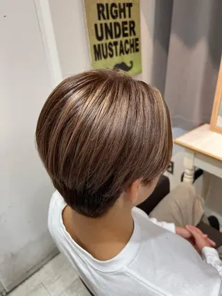 ショート カラー メンズ 💈men's💈 satoru中目黒のヘアスタイル