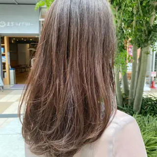 セミロング カラー 住田悠紗/ カットモデル募集中のヘアスタイル