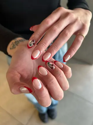 ネイル SEINA_ NAIL🐈‍⬛💗のネイルデザイン