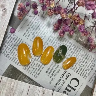 ネイル ⭐︎休業中の練習⭐︎ JNA認定講師髙橋のネイルデザイン