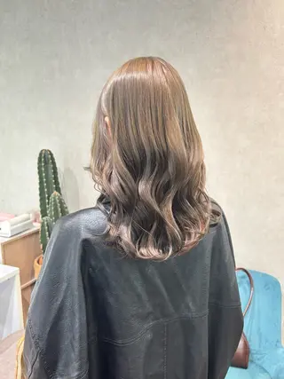 ロング カラー ヘアアレンジ iona/ハイトーン /ネイルのネイルデザイン