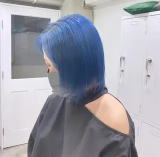 ミディアム カラー 渋谷🎨ブリーチ特化 ×エクステ🎨レンのヘアスタイル