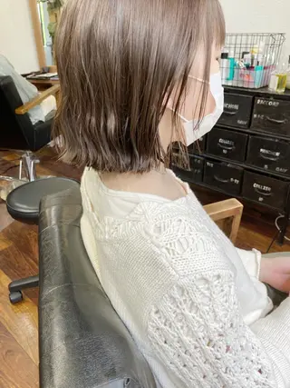 ミディアム カラー 小木曽智美 /ボブ/ショートのヘアスタイル