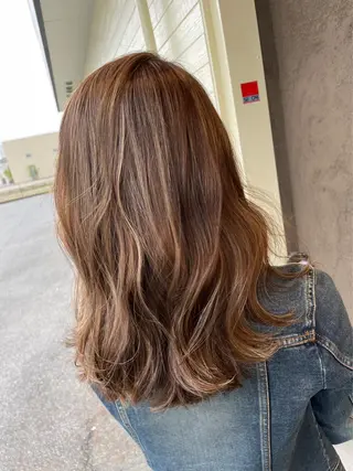 セミロング 小島 陽成のヘアスタイル