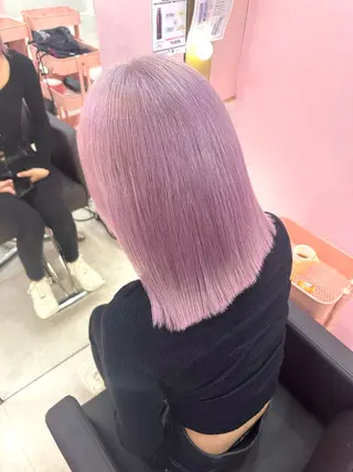 ミディアム カラー ブリーチ指名 No.1🦋KOKIのヘアスタイル